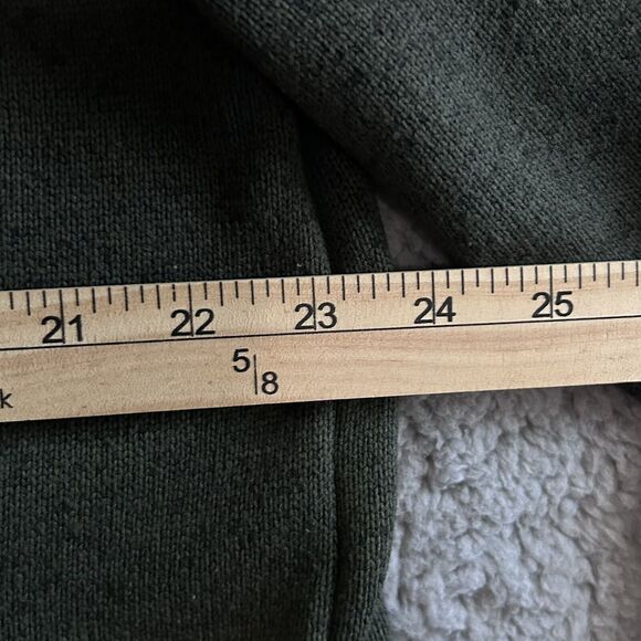 Free Country Men’s Size XL Fleece Jacket Full Zip Green Dadcore Outdoorwear - Picture 10 of 14